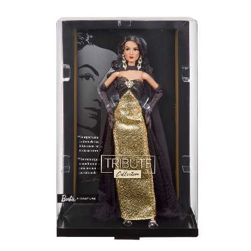 Collector Barbie Doll, María Félix In Glimmering Gold Gown, Barbie Signature | Default Title