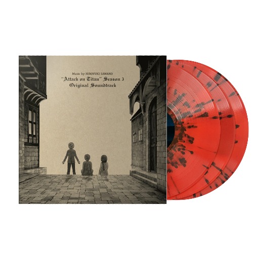 Attack on Titan Season 3 (Original Soundtrack) - Hiroyuki Sawano [Colossal Titan Variant] (3xLP Vinyl Record)