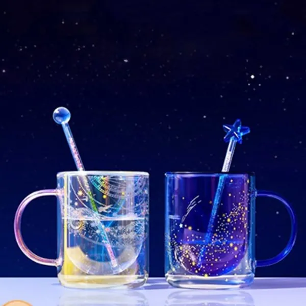 Beautiful Glass Mug from Apollo Box