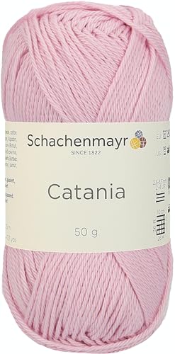 Schachenmayr Catania, 50G rosa Handstrickgarne - Rosa - 11,5 x 5,2 x 6 cm