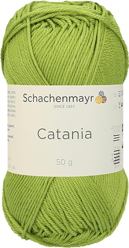 Schachenmayr Catania, 50G Apfel Handstrickgarne - Apfel - 11,5 x 5,2 x 6 cm