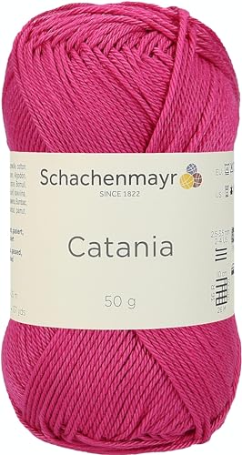 Schachenmayr Catania, 50G cyclam Handstrickgarne - Cyclam - 11,5 x 5,2 x 6 cm