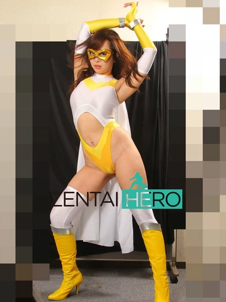 New Arrival Sexy White/Yellow Lycra Women's Bodysuit Zentai Catsuit Game Movie Fancy Dress Gigalay Spandex Leotard For Girl