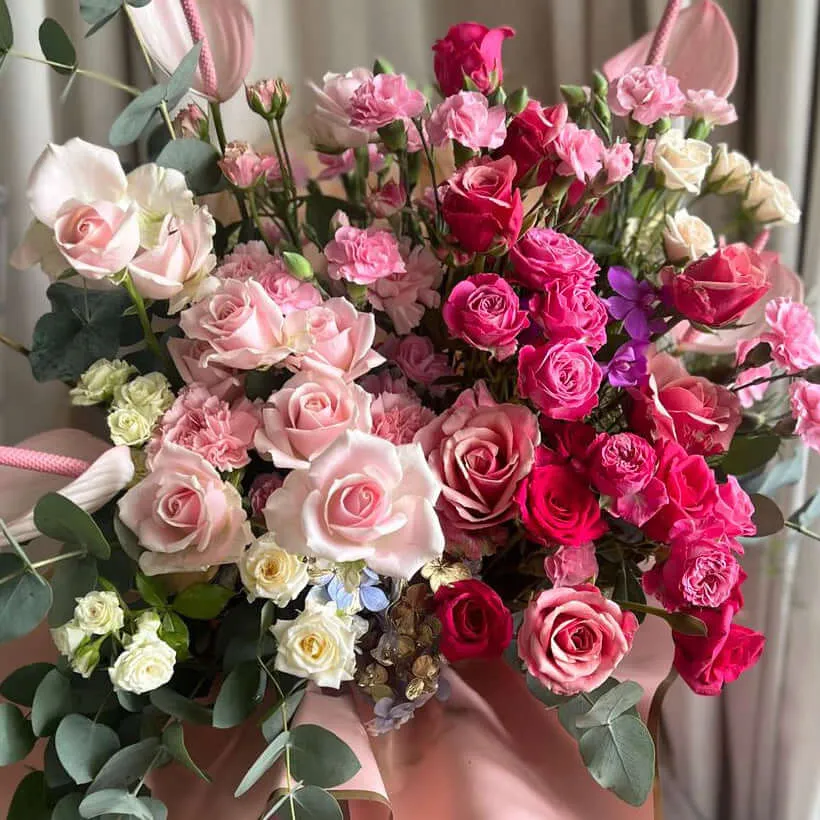 Flowers for Miss Minx.