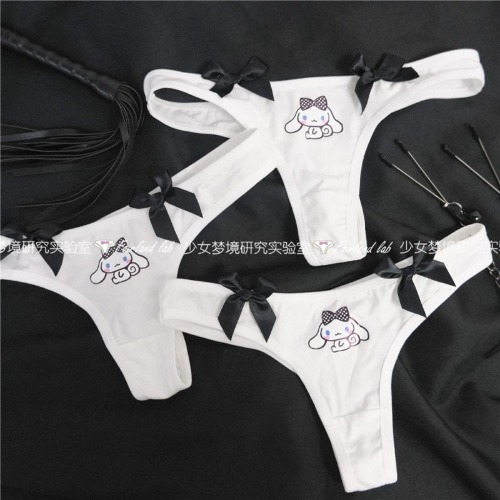 Kawaii Sanrio Panties Cinnamoroll Accessories Cute Beauty Sexy Hottie Bow Thong Hot Anime Toys for Girls Gift