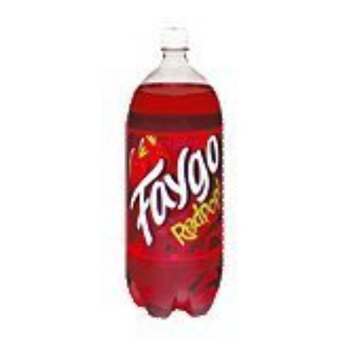 Faygo Redpop strawberry flavor soda, 2-liter plastic bottle - Strawberry - 67.63 Fl Oz (Pack of 1)