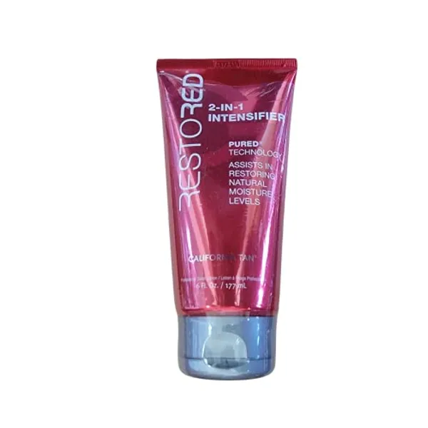 caltan California Tan Red Light Therapy Restored 2 in 1 Intensifier 6oz