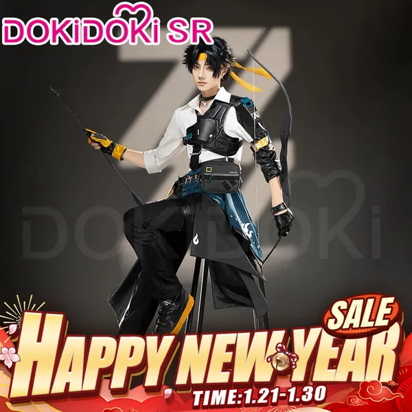 Dokidoki-SR Game Zenless Zone Zero Cosplay Asaba Harumasa Costume ZZZ | Costume Only-M-Order Processing Time Refer to Description Page
