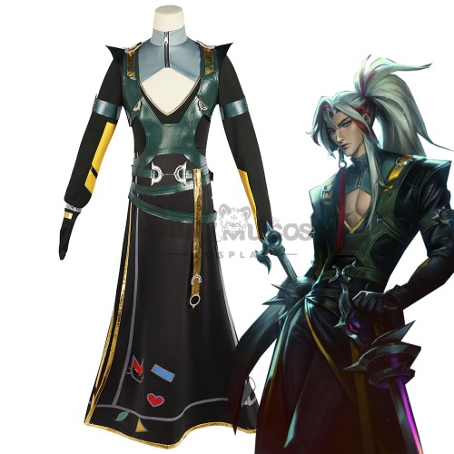 Game League of Legends Cosplay Heartsteel Yone Cosplay Costume Plus Size - M