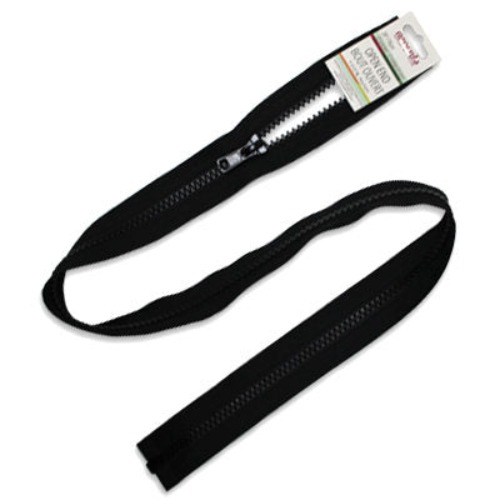 5074025 One Way Separating Zipper 28 inch | 001 Black
