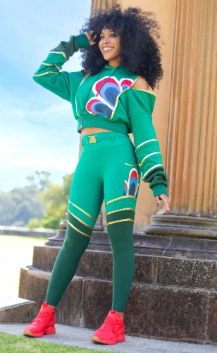 Royal Leggings | Desert Green / S