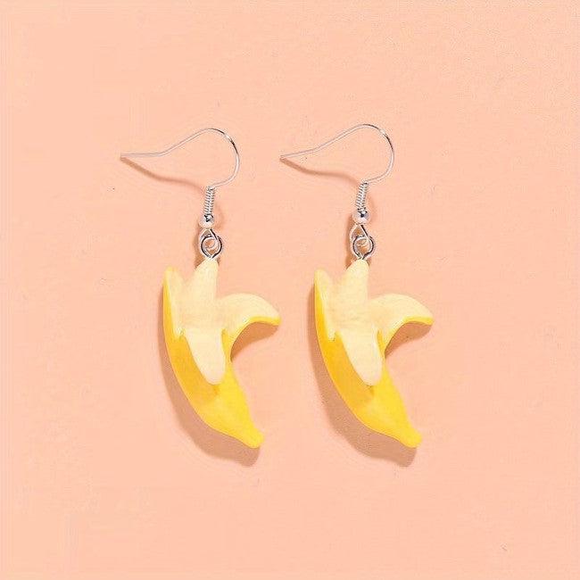 Mini Banana Earrings