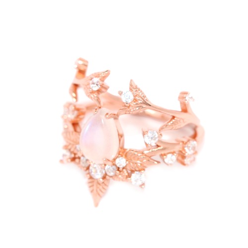Willow Ring Set - Rose Gold / 12