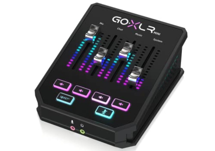 TC Helicon GoXLR MINI Streaming Mixer