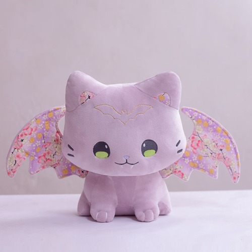 Kawaii Baby Bat Plushies - Purple Bat / 37cm