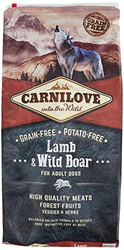 Carnilove Hundefutter mit Lamm und Wildschwein, 12 kg