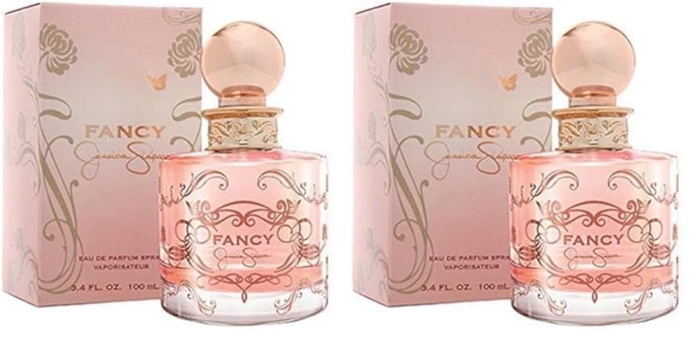 Jessica Simpson Fancy Fragrance Collection Eau de Parfum Spray, 3.4 Ounce (Pack of 2) - 3.4 Fl Oz (Pack of 2)