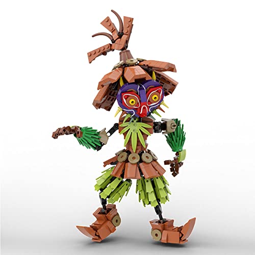 Skull Kid Breath of The Wild Building Kit, Action Figure Game Monster Model Toys, Unique BOTW Decorations Toys Gifts, Suitable for Gift for Game Model Collectors (638 Pcs)