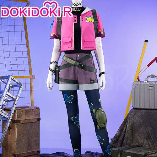 【Size XS-3XL】DokiDoki-R Game Valorant Cosplay Clove Costume Smonk | XS-Order Processing Time Refer to Description Page