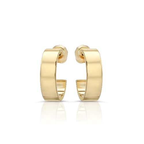 Mini Cora Huggie Hoops - Gold