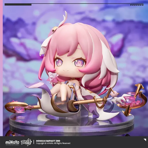 Honkai Impact 3 Elysia Herrscher Chibi Figure | Genshin.Global