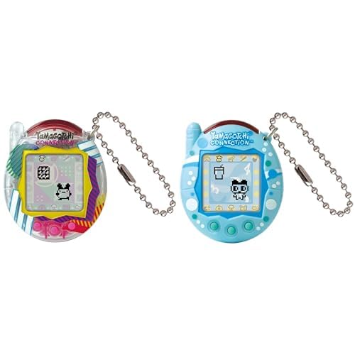 Tamagotchi Connection - Clear Retro & Bubbles 2-Pack - (2-pack) Clear Retro & Bubbles