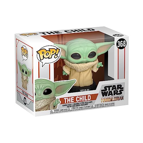 Funko Pop! Star Wars: The Mandalorian - Grogu (The Child, Baby Yoda) - Figura de Vinilo Coleccionable - Idea de Regalo- Mercancia Oficial - Juguetes para Niños y Adultos - TV Fans - POP! Standard - Mandalorian-The Child Figura