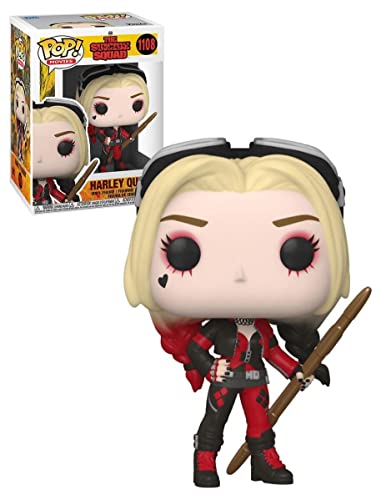 Funko Pop! Movies: TSS - Harley Quinn - (Bodysuit) - Suicide Squad 2 - Figuras Miniaturas Coleccionables para Exhibición - Idea De Regalo - Mercancía Oficial - Juguetes para Niños Y Adultos