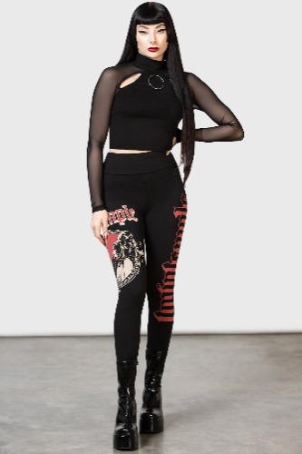 Wickedest Leggings | M / Black / 95%Cotton 5%Elastane