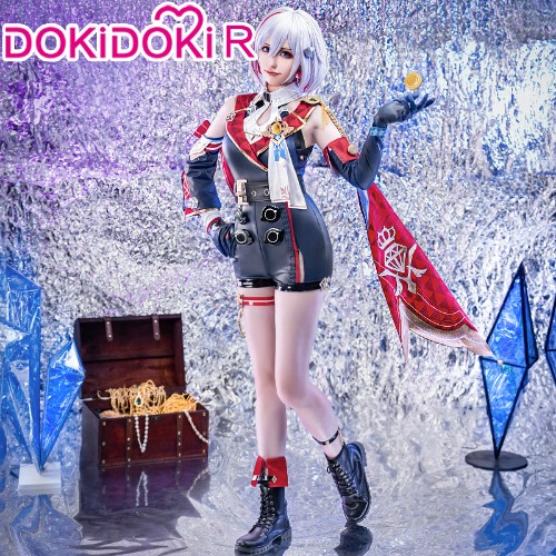 【Size S-3XL】DokiDoki-R Game Honkai: Star Rail Cosplay Topaz Costume | Costume Only M-PRESALE