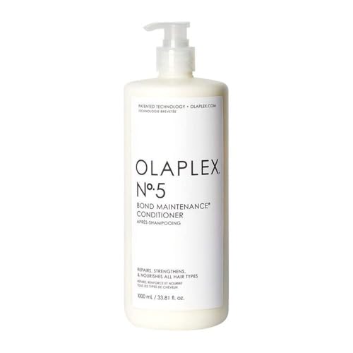 Olaplex No. 5 Bond Maintenance Conditioner, Repairs, Strengthens, & Nourishes All Hair Types, Leaving Hair Feeling Soft & Adds Shine, 33.8 fl oz