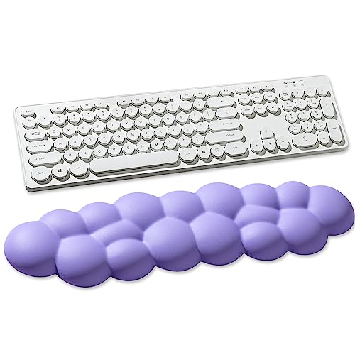 Keyboard Cloud Wrist Rest - Purple