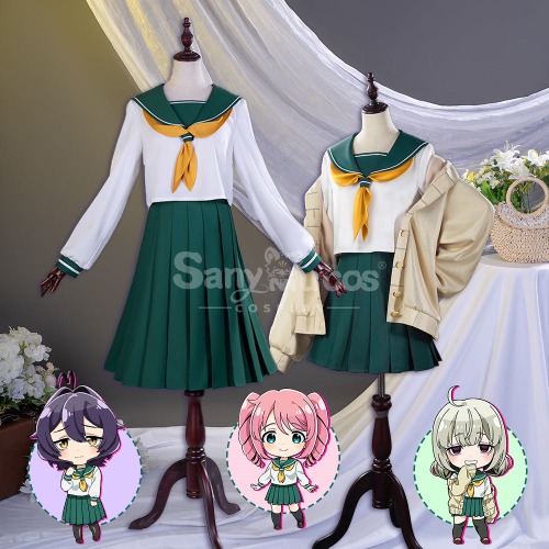 Anime Gushing over Magical Girls Cosplay School Uniform Cosplay Costume - XL