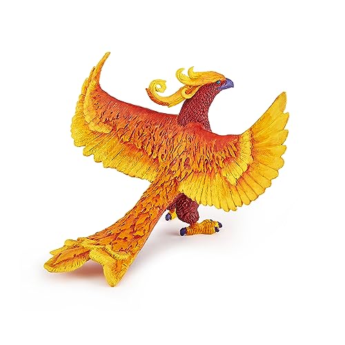 Papo -Hand-Painted - Figurine -Medieval-Fantasy -Phoenix -36013 - Collectible - for Children - Suitable for Boys and Girls - from 3 Years Old, 6.5cm - Multicolor