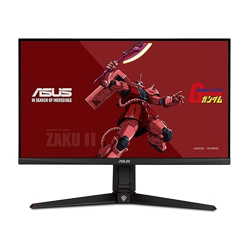 ASUS TUF Gaming 27” 1440P HDR Monitor (VG27AQGL1A) ZAKU II Edition - QHD (2560 x 1440), 170Hz, 1ms, IPS, G-SYNC Compatible, Extreme Low Motion Blur Sync, 130% sRGB, Eye Care, DisplayPort, HDMI, USB