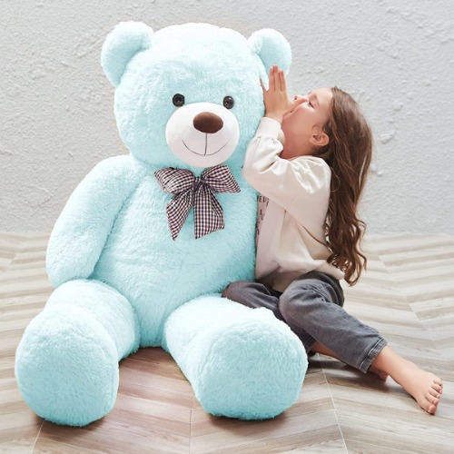 Giant Teddy Bear Stuffed Animal Toy, 47 Inch, Sky Blue | Default Title