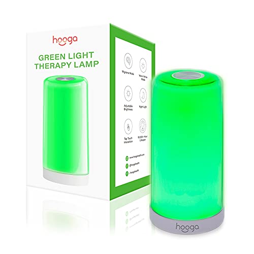 Green Light Therapy Lamp for Migraines, Headaches, Insomnia, Light Sensitivity, Anxiety Relief
