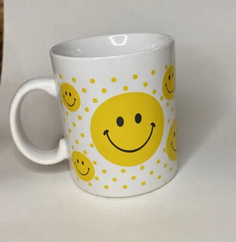 Smiley coffee cup 70’s Vintage By Betallic