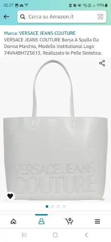 Borsa versace 