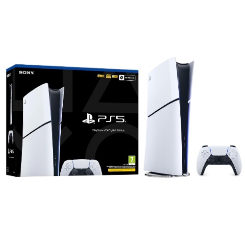 SONY PlayStation 5 Slim Disc / Digital Edition (1TB) - Standard Edition / 2 DualSense Bundle | Digital Edition / 1 Year