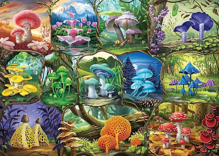 Ravensburger - Puzzle: Setas Maravillosas, Puzzle 1000 Piezas, Puzzles para Adultos, Puzzle 1000 Piezas Adultos, Pegamento Puzzle para Enmarcar Puzzles, Rompecabezas Adultos, Regalos Adultos, 70x50 - Diseño nuevo