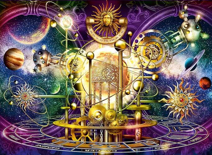 Ravensburger 12000236 - Sistema solare - Puzzle 500 Piezas – Puzzle Adultos y niños a patir de 12 años, Puzzle Espacio - Diseño nuevo