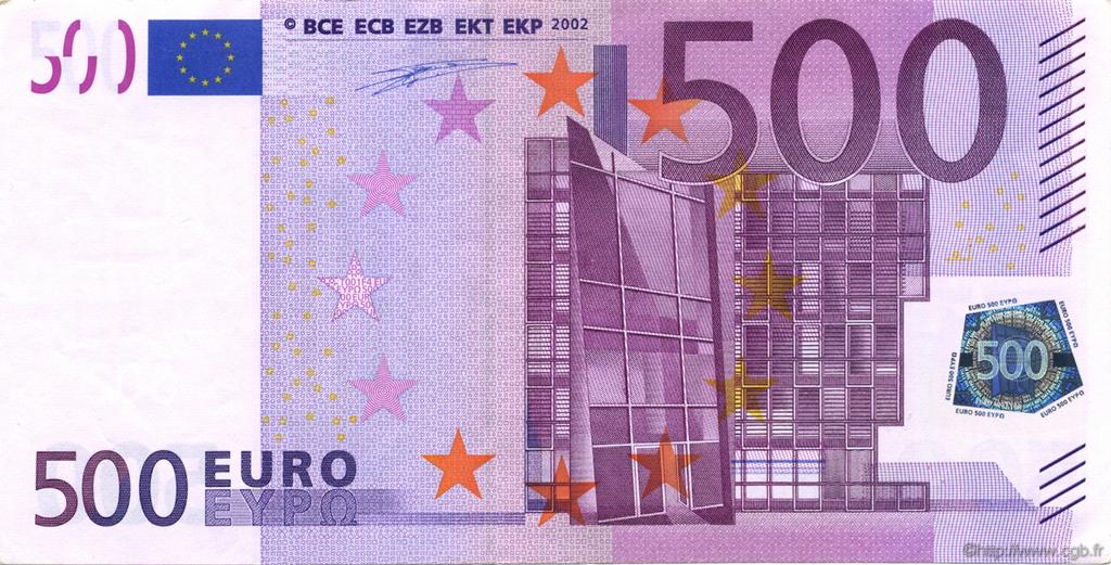 Billet de 500