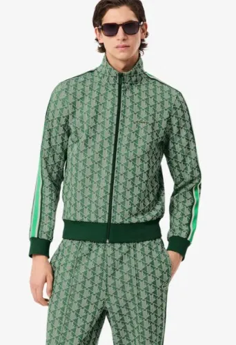 Track-Jacke Paris aus Jacquard mit Reißverschluss