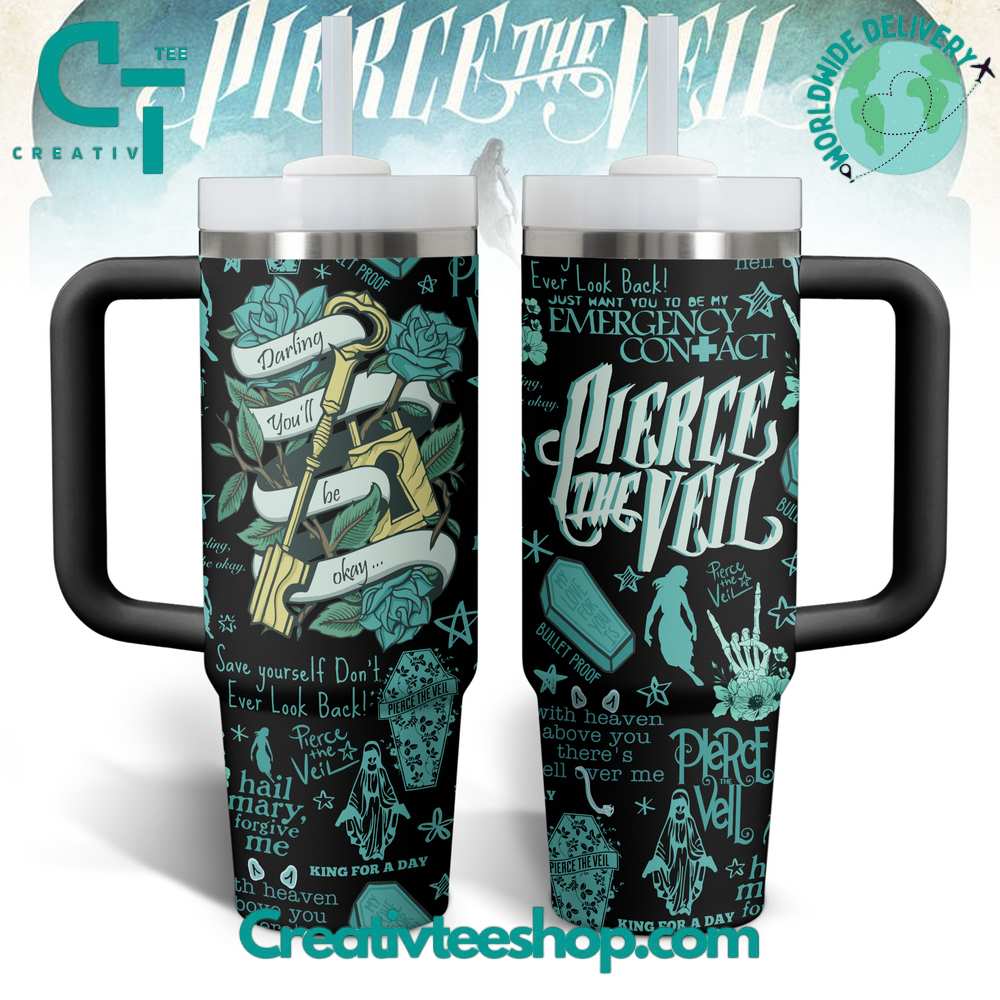 Pierce The Veil Stanley Tumbler 40oz - Creativteeshop
