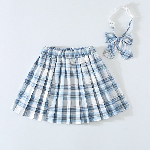 Lightly Gridded Skirts | Light Blue / 150