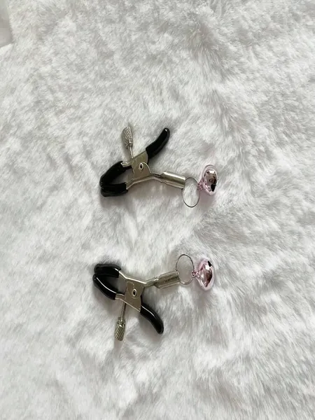 1pair Women Pliers & Bell Charm Creative Prop For Daily Life