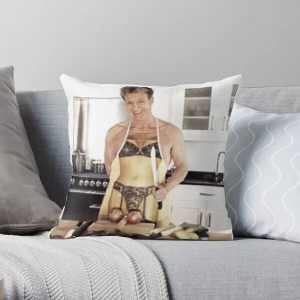 Sexy Gordon Ramsay  Throw Pillow by StelioKontos