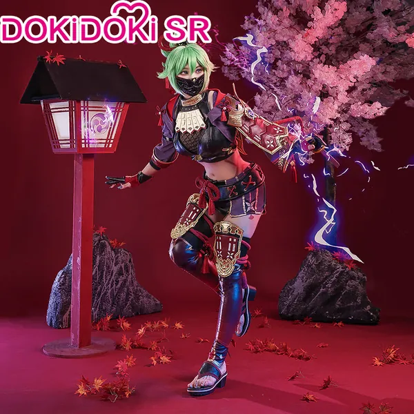 *PRESALE* DokiDoki-SR Game Genshin Impact Cosplay Kuki Shinobu Cosplay Costume