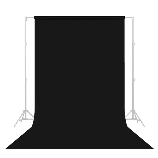 Savage Seamless Paper Photography Backdrop - Color #20 Black, Size 86 Inches Wide x 36 Feet Long, Backdrop for YouTube Videos, Streaming, Interviews and Portraits - Made in USA - 86 in x 36 ft